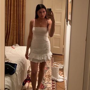 Cotton Candy LA white dress.